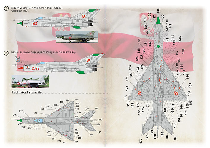 Print Scale PSL48201 1:48 Mikoyan MiG-21 Polish Air Force Part 1 1