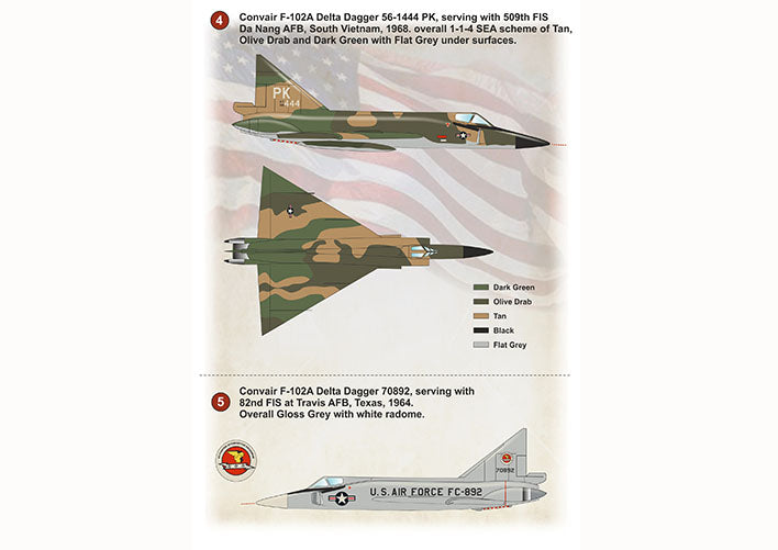 Print Scale PSL48242 1:48 Convair F-102A Delta Dagger Part 1 1