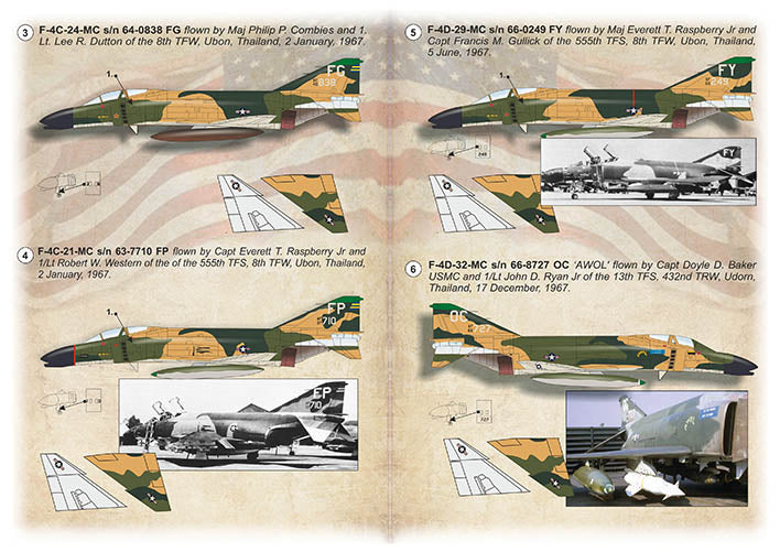 Print Scale PSL48315 1:48 US Air Forces F-4 Phantom
