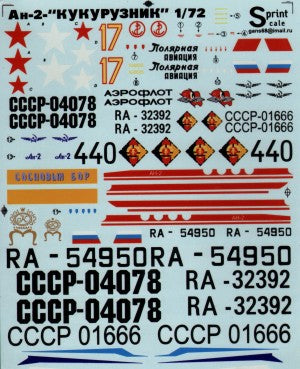 Print Scale PSL72004 1:72 Antonov An-2 'Colt'