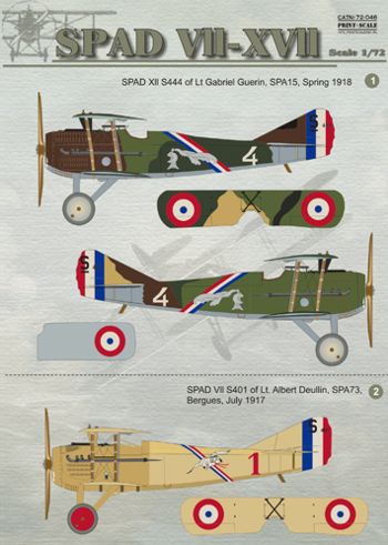 Print Scale PSL72046 1:72 Spads 1