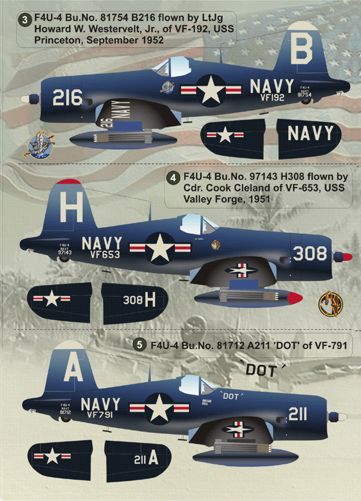 Print Scale PSL72052 1:72 Vought F4U Corsair Korean War 1