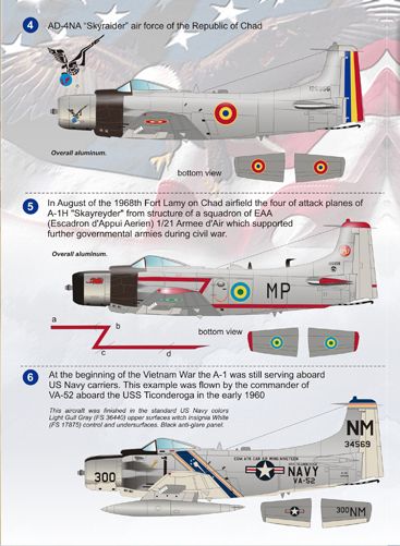 Print Scale PSL72055 1:72 Douglas Skyraider A-1H