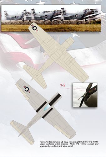 Print Scale PSL72055 1:72 Douglas Skyraider A-1H