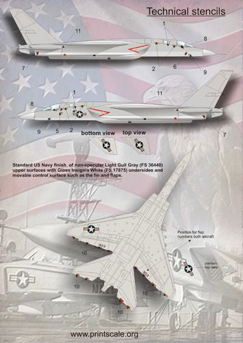 Print Scale PSL72061 1:72 North-American RA-5C Vigilante