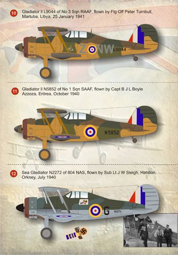 Print Scale PSL72062 1:72 Gloster Gladiator Part 1 1