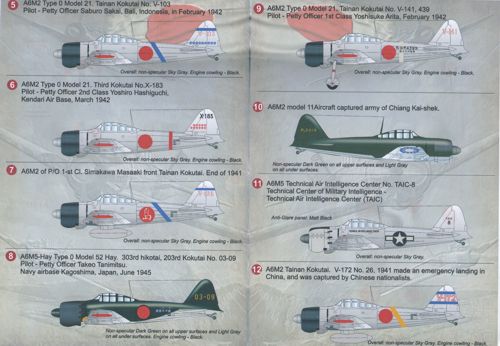 Print Scale PSL72068 1:72 Mitsubishi A6M Zero 1