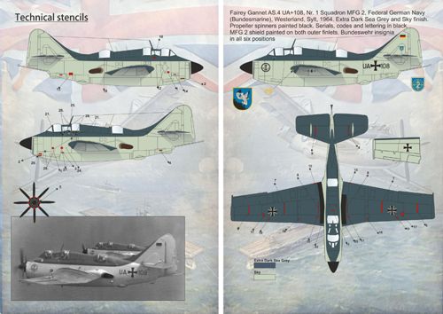 Print Scale PSL72069 1:72 Fairey Gannet