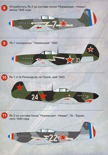 Print Scale PSL72071 1:72 Victory aces regiment 'Normandie-Nieman' 1.