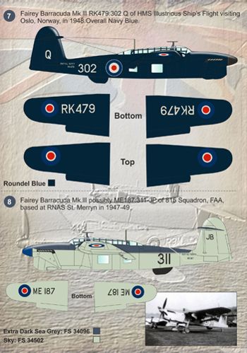 Print Scale PSL72091 1:72 Fairey Barracuda 1