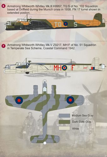 Print Scale PSL72099 1:72 Armstrong-Whitworth A.W.38 Whitley Decals