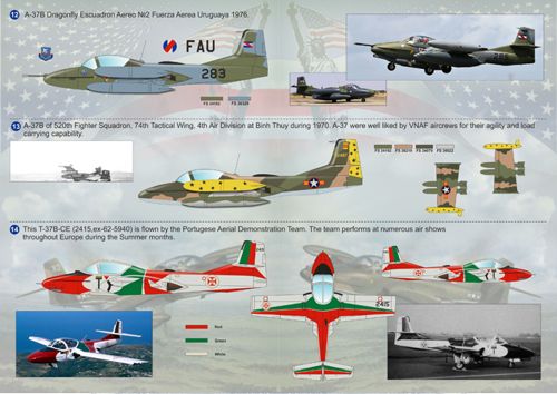 Print Scale PSL72111 1:72 Cessna A-37 Dragonfly 1