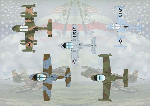 Print Scale PSL72111 1:72 Cessna A-37 Dragonfly 1