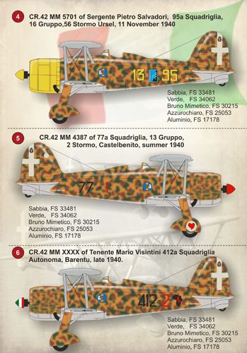 Print Scale PSL72121 1:72 Fiat CR.42 Falco 1
