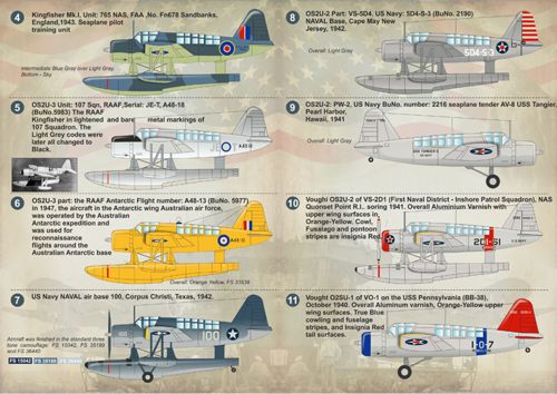 Print Scale PSL72122 1:72 Vought OS2U Kingfisher 1