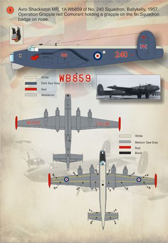 Print Scale PSL72130 1:72 Avro Shackleton 1