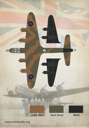 Print Scale PSL72133 1:72 Short Stirling 1