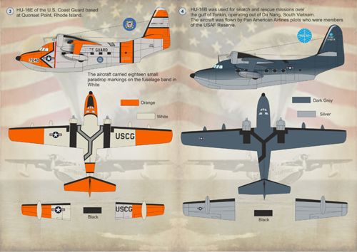 Print Scale PSL72136 1:72 Grumman HU-16 Albatross