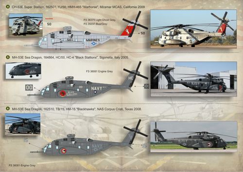 Print Scale PSL72137 1:72 Sikorsky S-80 MH-53E / CH-53E Stallion