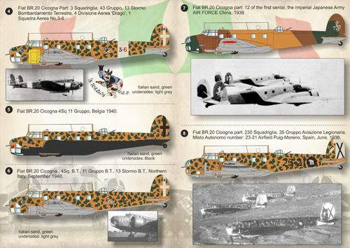 Print Scale PSL72142 1:72 Fiat BR.20 Cicogna 1
