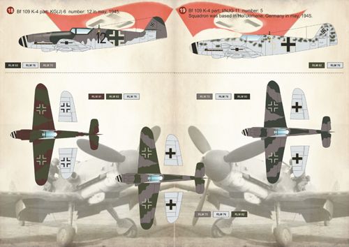 Print Scale PSL72146 1:72 Messerschmitt Bf-109K 1
