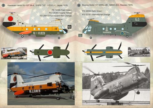 Print Scale PSL72149 1:72 Boeing-Vertol 107 part 1 1