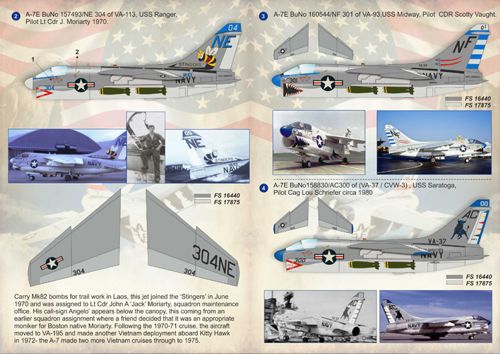 Print Scale PSL72161 1:72 LTV A-7E Corsair II Part 2