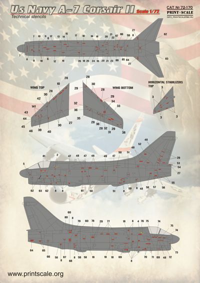 Print Scale PSL72170 1:72 U.S