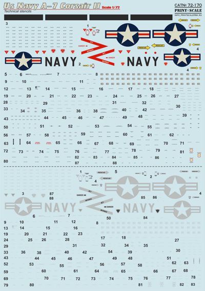 Print Scale PSL72170 1:72 U.S