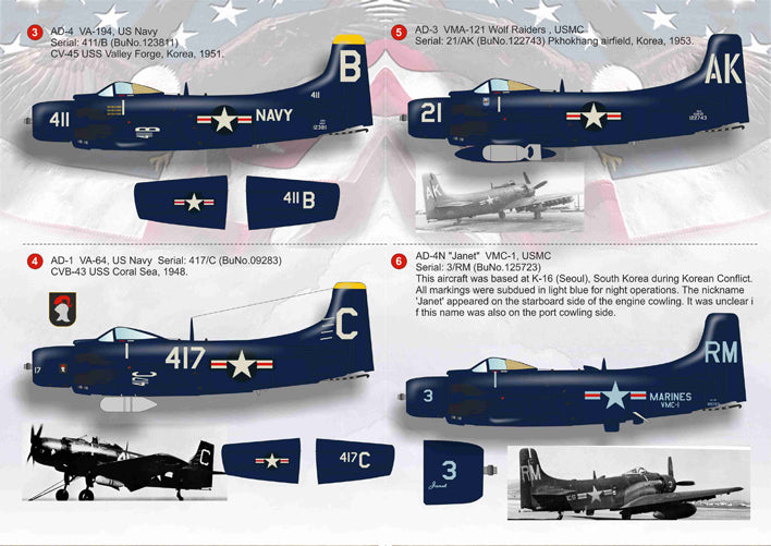 Print Scale PSL72181 1:72 Douglas A-1 Skyraider Part 2 1