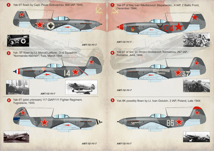 Print Scale PSL72190 1:72 Yakovlev Yak-9K/Yak-9T