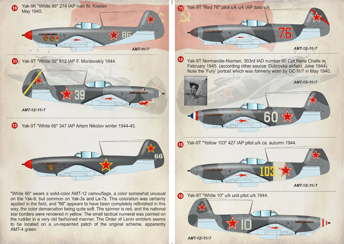 Print Scale PSL72190 1:72 Yakovlev Yak-9K/Yak-9T