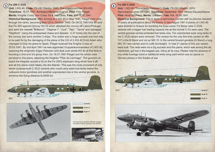 Print Scale PSL72240 1:72 Focke-Wulf Fw-200 CONDOR Part 3