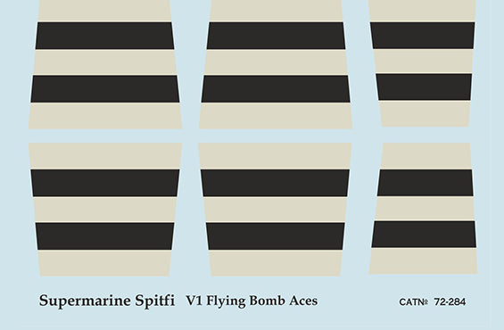 Print Scale PSL72284 1:72 V-1 Flying Bomb Aces Spitfire Mk.IX/XII/XIV
