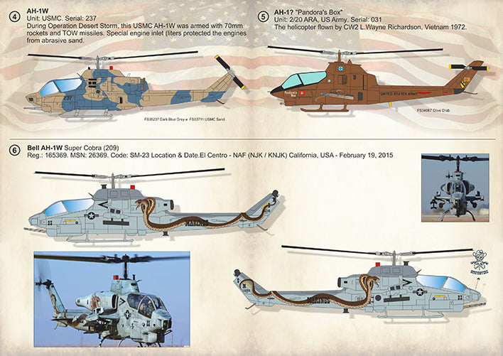 Print Scale PSL72290 1:72 Bell AH-1 Cobra 1