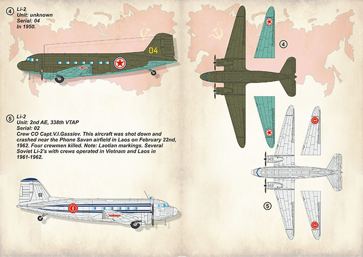 Print Scale PSL72291 1:72 Lisunov Li-2 1