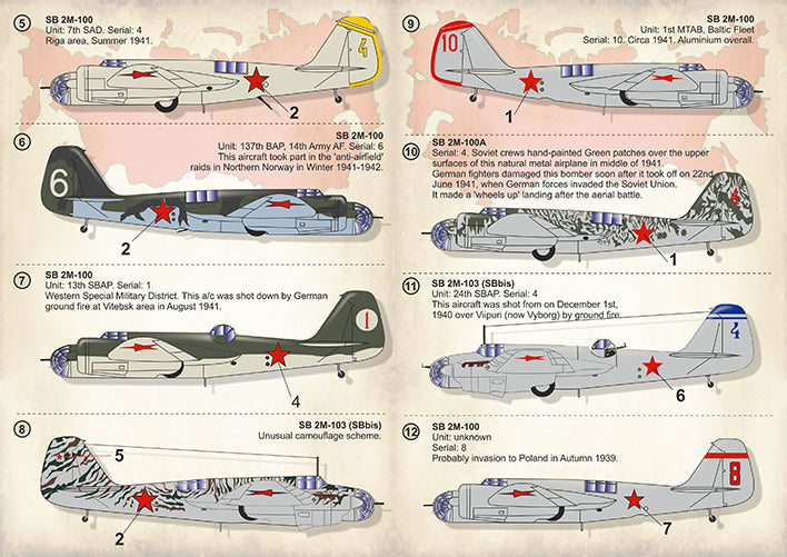 Print Scale PSL72293 1:72 Tupolev SB Part-2 1