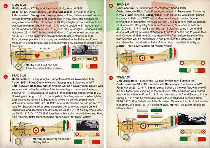 Print Scale PSL72301 1:72 Italian Aces of WW Part 2