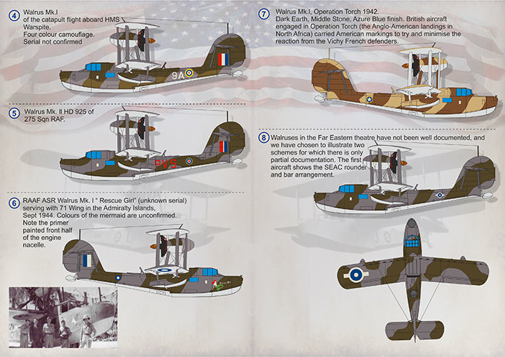 Print Scale PSL72308 1:72 Supermarine Walrus