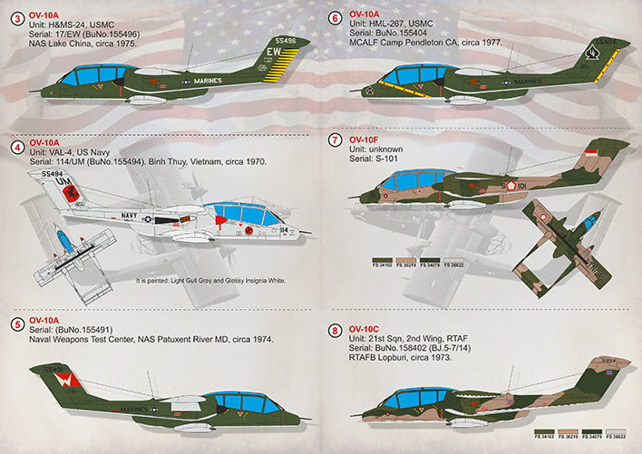 Print Scale PSL72317 1:72 North-American/Rockwell OV-10 Bronco 1