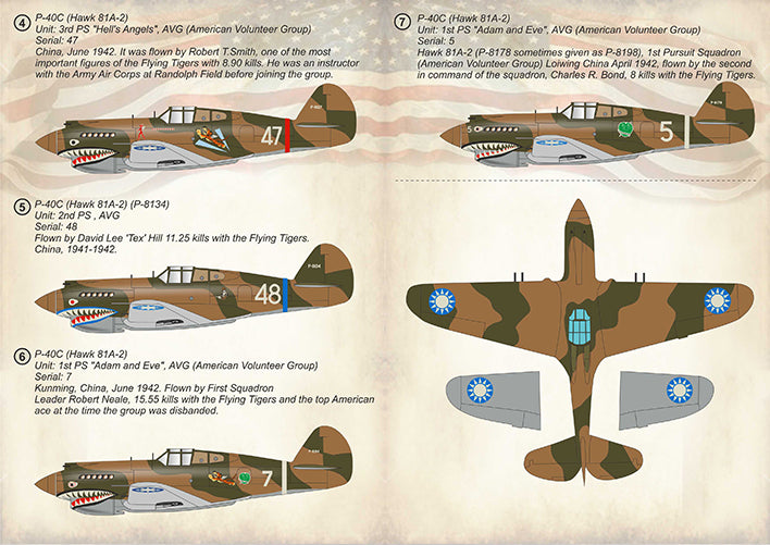 Print Scale PSL72323 1:72 Curtiss P-40 Part 2 / 72-323 / 1