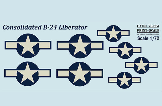 Print Scale PSL72324 1:72 Consolidated B-24 Liberator 1