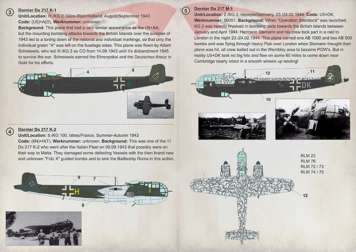 Print Scale PSL72329 1:72 Dornier Do-217K & Do-217M 1