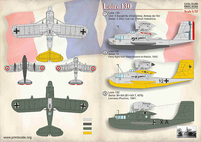 Print Scale PSL72358 1:72 Loire 130 1
