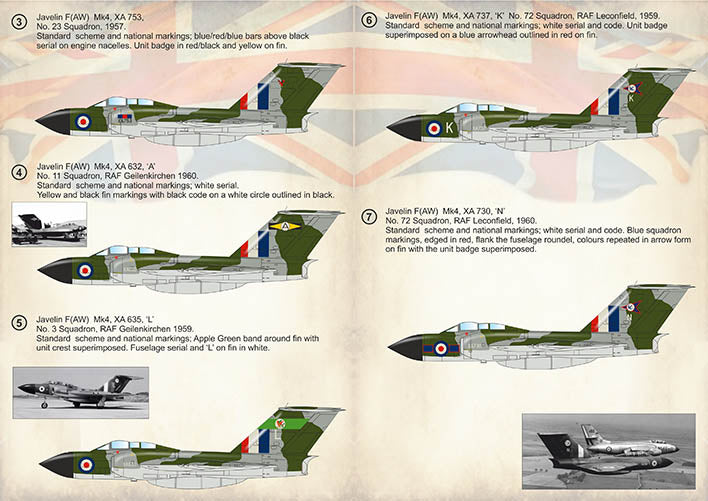Print Scale PSL72374 1:72 Gloster Javelin Mk.4 Part 3 1