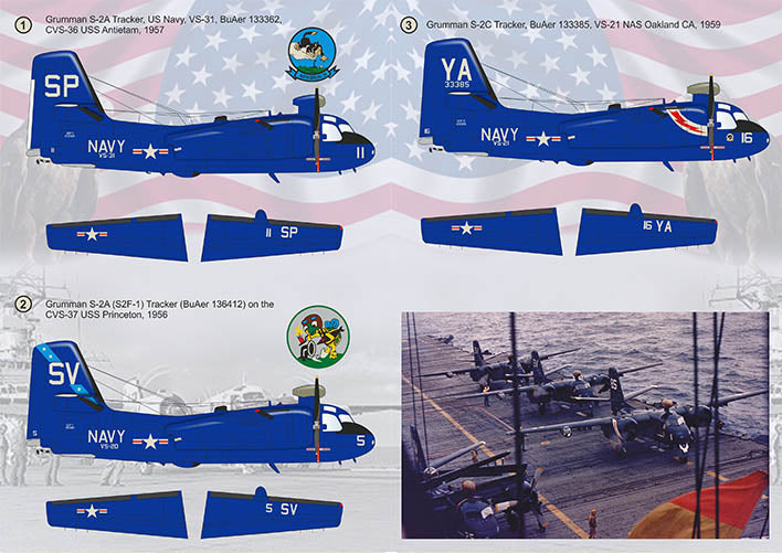 Print Scale PSL72389 1:72 Grumman S-2 Tracker Part 2 1