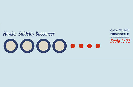 Print Scale PSL72402 1:72 Blackburn Buccaneer Part-2 1