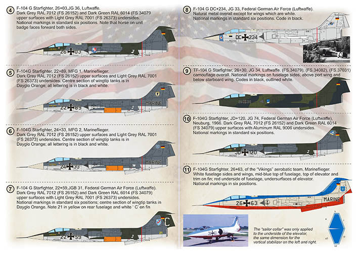 Print Scale PSL72421 1:72 Lockheed F-104 Starfighter 1