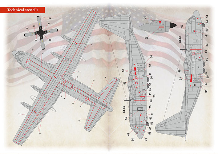 Print Scale PSL72423 1:72 Lockheed C-130 Hercules