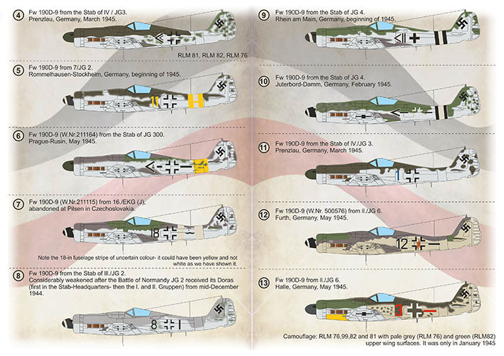 Print Scale PSL72429 1:72 Focke-Wulf Fw-190D-9 Part 1 1